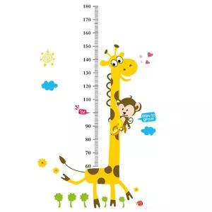 벽 장식 어린이 띠벽지 포인트 글자 키재기 측정 월데코 벽면 인테리어 스티커