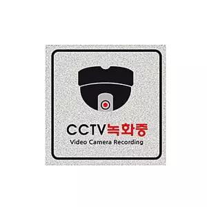 120X120mm CCTV녹화중 펄아크릴 5022 돔 펄사인