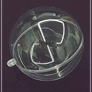 뽑기캡슐 데코 파티용품 플라스틱 투명공 9cm 4p