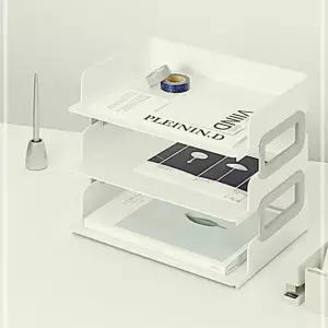 시스템 트레이 와이드 3Pack_3단 A4 오픈형 서류받이