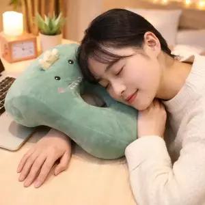 캐릭터 낮잠베개 책상베개 등쿠션 목베개