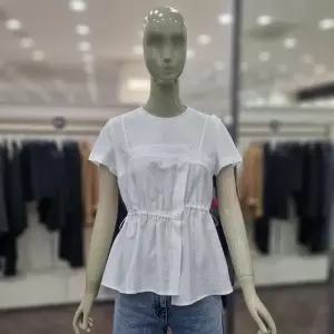 비바 허리 스트링 뷔스티에 티셔츠 SATSC5631 화이트,블랙_DJ 437942 시슬리