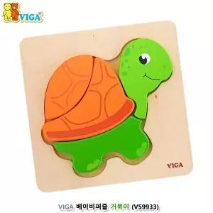 판 나무장난감 영유아놀잇감 몬테소리교구 18개월 베이비 거북이 아기 cm 퍼즐
