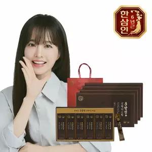 [농협홍삼] 한삼인 홍삼진 굿데이스틱 10ml 60포 4세트+쇼핑백