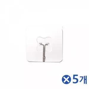 [제이큐]벽걸이고리 부착식후크 걸이 욕실 벽걸이후크 다용도 주방 행거 부
