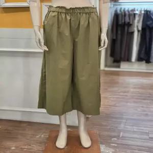 BCBG 쿨 바스락 앞밴딩 통바지 B5C7P371 437281