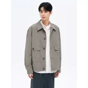 에잇세컨즈 나일론 블루종 재킷 베이지 215439BY5A 5059382
