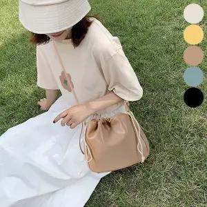 숄더백 가방 버킷백 크로스 컬러 귀여운 복조리 미니