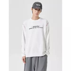 에잇세컨즈 사시배색 레터링 니트 아이보리 214951AY10 4461334
