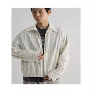 에잇세컨즈 스트라이프 칼라 블루종 아이보리 456439MCK0 6281839