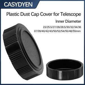 내경 23-56mm 망원경 접안렌즈용 플라스틱 먼지 캡 커버 디지털 카메라 깊이 7mm 카메라
