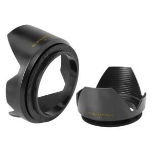 52mm 55mm 58mm 62mm 72mm 82mm 나사 식 꽃 꽃잎 후드 후드 Pentax 카메라 액세서리