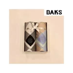 [하프클럽/닥스ACC]  DEO108 닥스 남녀2매 선염 손수건 세트