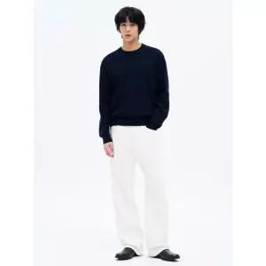 에잇세컨즈 에센셜 와이드핏 데님 팬츠 아이보리 425121LPA0 4684157