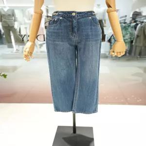 BCBG  골드장식 데님 팬츠  B5B3P350