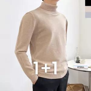부드러운 목폴라 니트