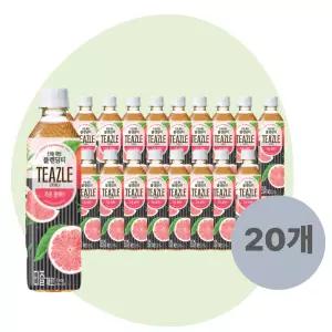 티즐 제로 자몽블랙티 500mL 20개