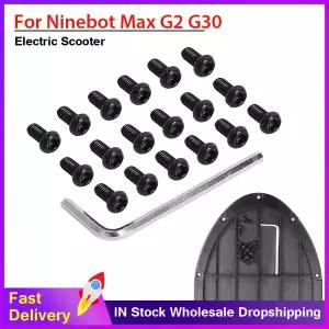 전기 스쿠터 하단 배터리 커버 나사 도구 부품 포함 세그웨이 나인봇 MAX G2 G65 G30 G30LP G30D 나사