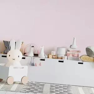 (다올)실크벽지 1mX10m 핑크 색상 붙이는벽지 시공