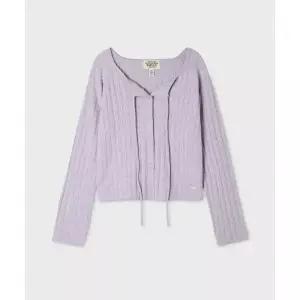 후아유 Ribbon Punching Ski Cardigan WHCKG4925F