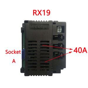 Weelye RX19 40A 고출력 4WD 어린이 전동 자동차 장난감 2.4G 블루투스 원격 제어 컨트롤러 수신기 마더보드