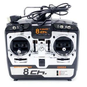 8CH RC 시뮬레이터 실제 비행 헬리콥터 3D 비행기 멀티콥터 쿼드 시뮬레이터 JTL0908A RC 드론 모드 2용