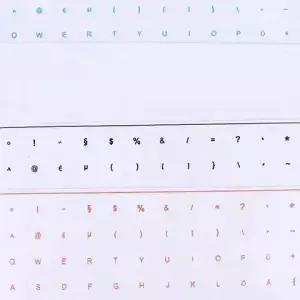 독일산 범용 투명 키보드 스티커 필름형 노트북 데스크탑용 핀셋