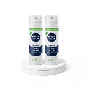 [1위/단독기획] 니베아 맨 센서티브 쉐이빙 폼 더블기획 (200ml+200ml)