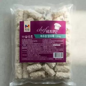 목우촌 쉐프9단 탕수육 1.5kg X 2개, 냉동탕수육 대용량 에어프라이어