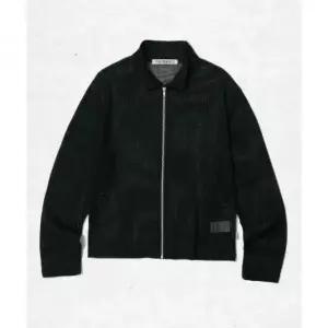 매장정품 파르티멘토 PARTIMENTO 메쉬 네트 집업 가디건 블랙 Mesh Net Zip up Cardigan Black 1517517