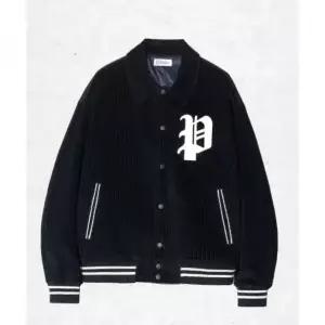 매장정품 파르티멘토 PARTIMENTO 코듀로이 바시티 자켓 네이비 Corduroy Varsity Jacket Navy 1517498