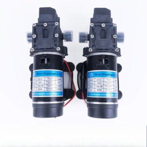 12V 24V 100W 120W 10L/최소 물 고압 다이어프램 자체 프라이밍 펌프 분무기 세차