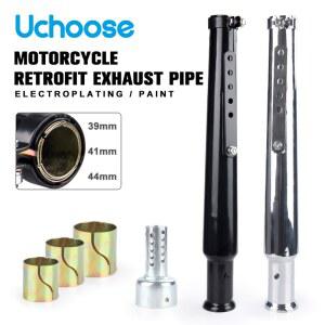 ADNOH AHAMAY IKUZUS 카페 레이서 Bobber Chopper Custom Novel 용 540mm 오토바이 레트로 테일 배기관 머플러 소음기
