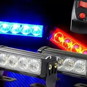 (다올)12V LED 스트로브 각도조절 경광등 BH62033-2-4H