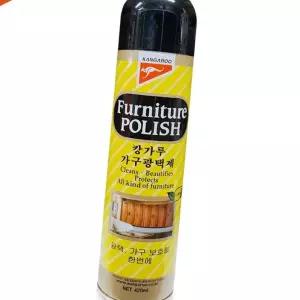 (다올)가구광택제 420ml 레몬향 목제광택 왁스 코팅