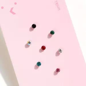 캔디크래커 컬러 귓바퀴 트라거스 이너컨츠 피어싱