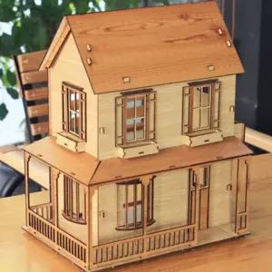 목재퍼즐 목재모형 Marie House Christene 3D [a702176]
