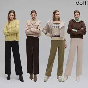 도티 25FW 코듀로이 와이드 보아퍼 팬츠 4종 QNWW 434606