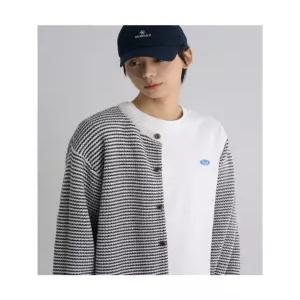 에잇세컨즈 코튼 혼방 스트라이프 카디건 아이보리 45625AMME0 6086548