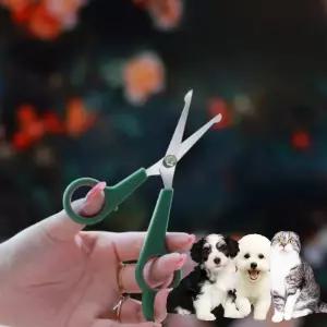 애견 미용 틴닝가위 숱가위 고양이 강아지 털정리