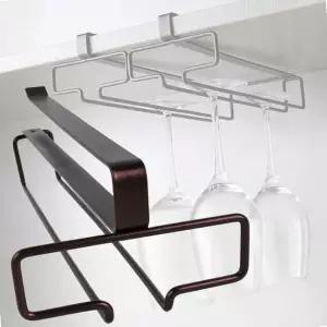 [제이큐]상단거치 다양한종류잔 와인잔행거 상부장 와인잔 걸이 거치대
