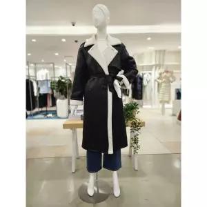 [하프클럽/포커스]포커스 무스탕 롱 코트 FW3K7CT0356