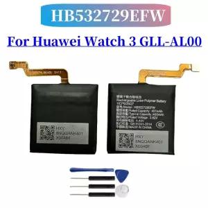 화웨이 워치 3 배터리용 배터리 HB532729EFW 460MAH 스마트워치 도구