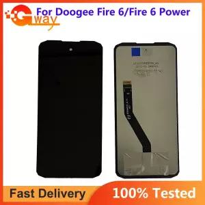 DOOGEE Fire 6 LCD 터치 스크린 교체 디지타이저 어셈블리 Power Diaplay 용 원본