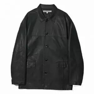 {백화점 정품} 파르티멘토 VTG Wed Leather Car Coat Black 3055893