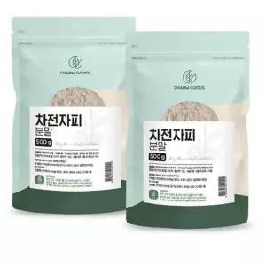 [하프클럽/기타]Charm Goods 차전자피분말 500g /팩(스푼) 1+1 총2개 총1000g 가족건강 학교 선물