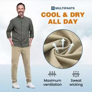 카고 바지 가을 팬츠 MultiPants 하이 스트레치 멀티 포켓 내구성 남성 스키니 스웨트 단색 무지 캐주얼 작