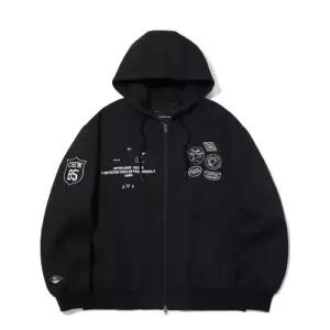 인터크루 와펜 장식 후드 블루종 점퍼 블랙 ITZ3UJ01ABK 5018720072