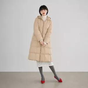 249,000원유로모피스퀘어 퀼팅 구스다운 롱코트