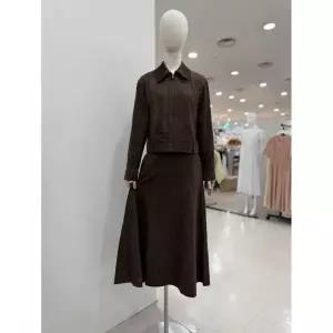 이월수량 [LIST] 26F/W 가을 스웨이드 자켓 스커트 코디 세트 TWWJPQ72010TWWSKQ72040 2811386